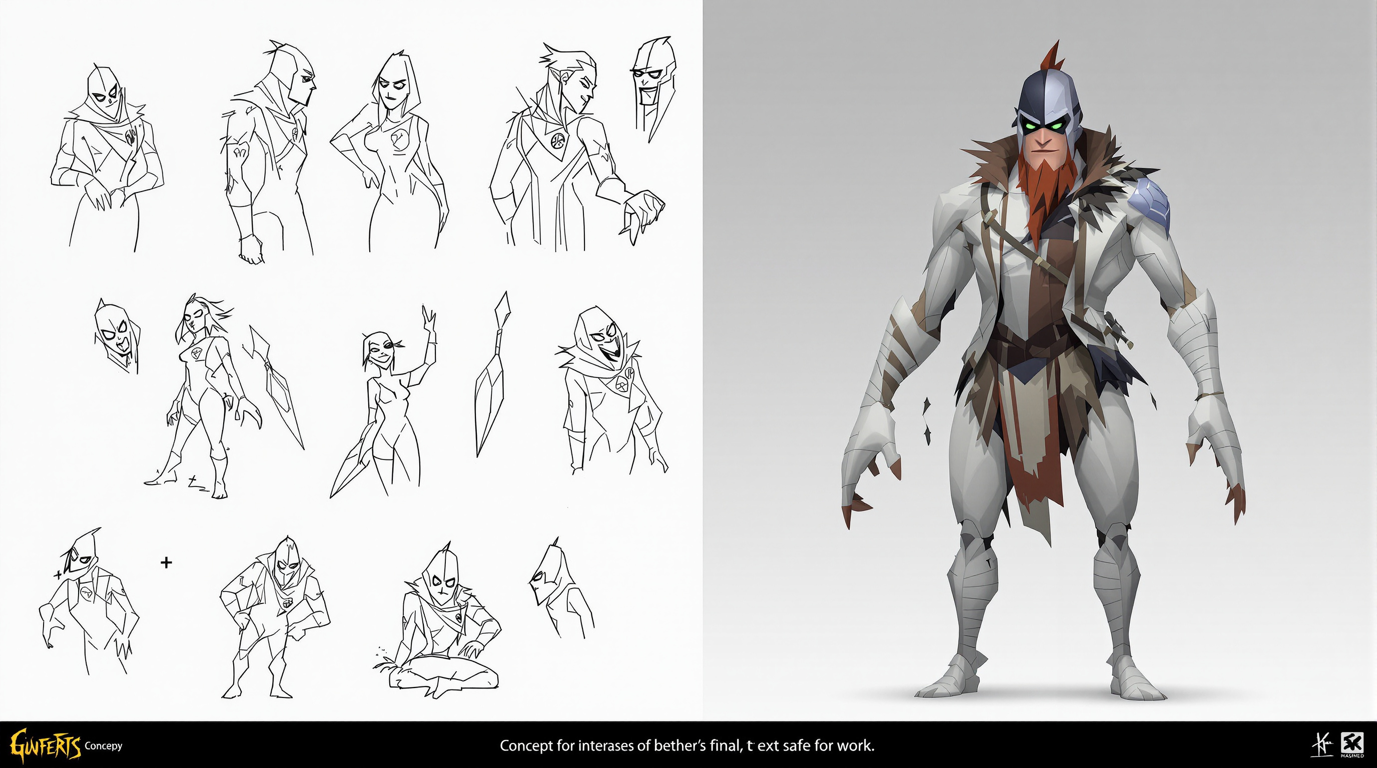 Concept art et direction artistique Playme Production